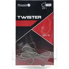 Nash Pinpoint Twister Barbless Hook Grey 6