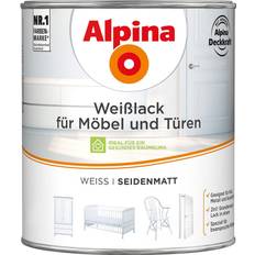 Malerfarbe Alpina Weißlack 2