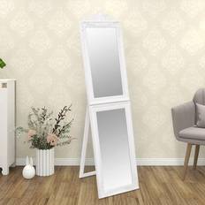 Miroirs Muraux vidaXL Sur Pied Blanc 45x180 cm 351524 Miroir Mural