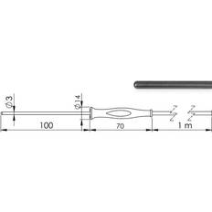 Greisinger GF 1T-T3-AA-BNC Dyksensor -70