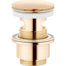 Bundventil Push-Open Poleret Messing