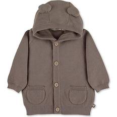 18-24M Cardigans Sterntaler GOTS Strick-Jacke - Braun