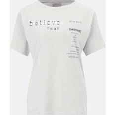 Dam 2553/7041 T-Shirt Nature/Mörkblå