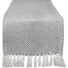 DII Woven Basics Collection Tischdecke Grau