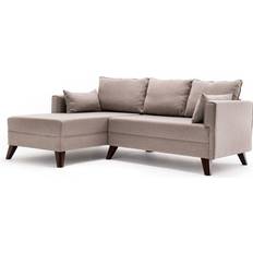 Beige corner sofa LOTO LIVING Bella Corner Sofa