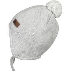 Babys Mützen Sterntaler Strickmütze silber melange