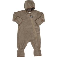 L Jumpsuits Sterntaler Overall Fleece - Brun Melange