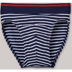 Katoen Onderbroeken Schiesser Slip Donkerblauw-Wit - Mini Stripes