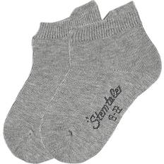 9-12M Socken Sterntaler Sneaker-Söckchen Doppelpack Uni silber melange