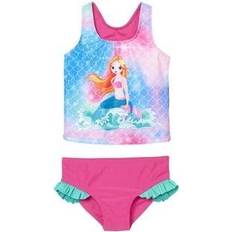 Playshoes Tankini - Lyseblå/Gylden Gul/Pink