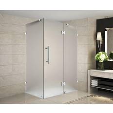 White Shower Doors Aston SEN987F-3236-10 Avalux