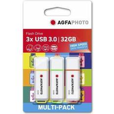 Usb 3.0 32gb AGFAPHOTO USB 3.0 32GB 3er-Pack Color Mix