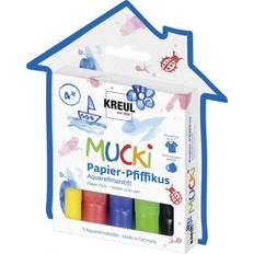 Kreul Aquarellmalstifte MUCKI PAPIER-PFIFFIKUS 5er-Set