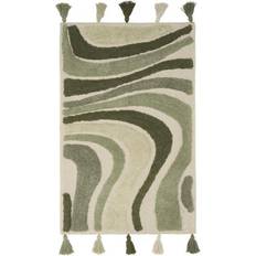 Svanefors Swirl Matta, Mossa, 90x130 Grön