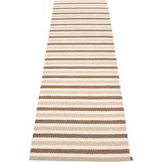 Pappelina Teo Tæppe Hvid, Brun, Beige cm