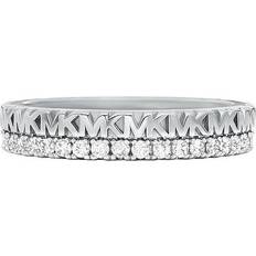 Michael Kors Ringar Michael Kors Rings Monogram Band Ring silver Rings for ladies