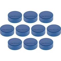 Magnetoplan Magnet D34mm x 13 mm Rond Bleu Foncé 10 pcs Dblau