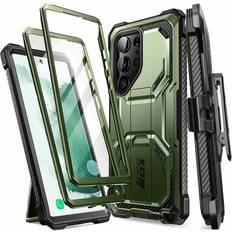 Supcase i-Blason Armorbox Series Designed for Samsung Galaxy S23Ultra 5G (2023 Release) Full-Body Rugged Holster Bumper Case with Built-in Screen
