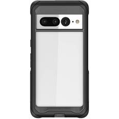 Ghostek Atomic Slim Google Pixel 7 Pro Case for Google Pixel7 Aluminum Metal Phone Cover (Black)