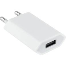 Baterías y Cargadores Nanocable Mini Cargador Usb Para Ipod Iphone,5v-1a, Blanco