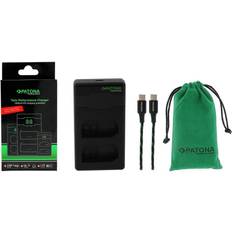 Nikon batteri en el15c Patona Hurtigoplader Dual Nikon EN-EL15/EN-EL15C kabel USB-C 0,6 m