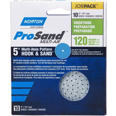 Norton ProSand 5 in. Ceramic Alumina Hook and Loop A975 Sanding Disc 120 Grit Medium 10 pk