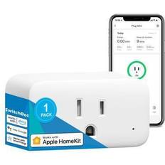 Electrical Accessories SwitchBot Smart Plug Mini HomeKit Enable Smart Wi-Fi(2.4G Only) and Bluetooth Outlet 15A