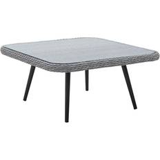 Gray Outdoor Coffee Tables modway Endeavor