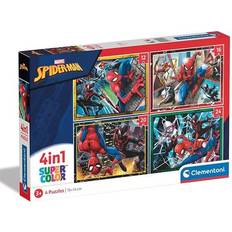 Marvel Classic Jigsaw Puzzles Clementoni Puzzles Marvel Spiderman, 4in1, Puzzle