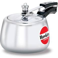 Hawkins Dishwasher Safe Pressure Cookers Hawkins HC30 Contura 3-Liter Pressure Cooker Small Aluminum
