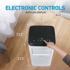 Coby White White 3-In-1 Air Conditioner