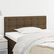 vidaXL Marrone Scuro 80x5x78/88 cm In Tessuto Testiera