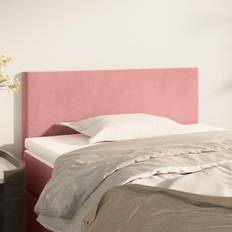 Pink Sengegavle vidaXL 80 x 5 x 78/88 cm Fløjl Pink Sengegavl