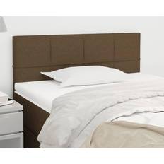 vidaXL Marrone Scuro 80x5x78/88 cm In Tessuto Testiera