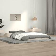 vidaXL Bed Frame without Mattress 100x200 cm White