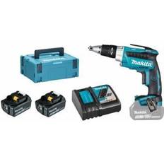 Makita 18v akku 5 ah Makita DFS250RTJ 2x 5Ah Akku Ladegerät