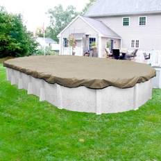 Oval above ground pools Robelle Premium Winter Cover for Oval Above-ground Pools Multi Multi 15 x 30 Oval