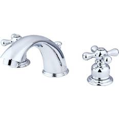 Taps Kingston Brass GKB971X Widespread Bathroom Faucet Polished Chrome