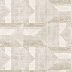 Wallpapers Tempaper Sage Green Grasscloth Removable Vinyl Peel and Stick Wallpaper, 28 sq. ft