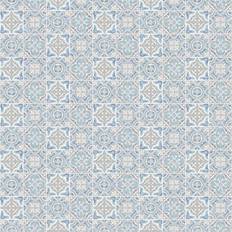 Advantage Gautier Blue Tessellate Wallpaper