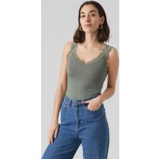 Groen Mouwloze shirts Vero Moda Damestanktop Roma - Vert