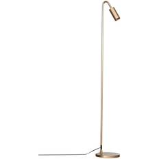 Guld Golvlampor & Markbelysning By Rydéns Curve 146cm Golvlampa