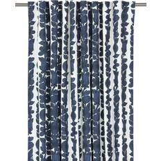 Svanefors Gardin Aster 2-Pak Blue 140 x 280 cm