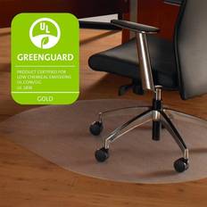 Red Anti Fatigue Mats Floortex Ultimat Contoured Polycarbonate Chair Mat