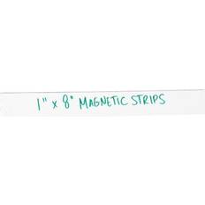 Quill Brand White Warehouse Labels LH174 Magnetic Strips 1 Case of 25