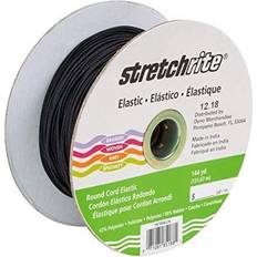 Svarta Resårband SINGER Stretchrite Braided Elastic.0625'' x 144yd Black