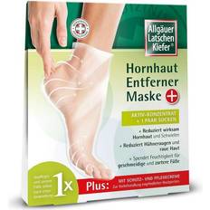 Fußmasken Dr. Theiss Naturwaren Fusspflegemittel, Latschenkiefer Hornhaut Entferner Maske Plus Aktiv-Konzentrat + 1 Paar Socken, St.