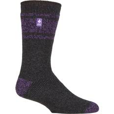 Heat Holders Mens Twist Sock Styles Charcoal (Dublin)