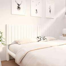 vidaXL white, 205.5 Pine Bed Headboard