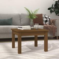 vidaXL Massivt Fyrretræ 45 x 45 x 30 cm Sofabord 30cm
